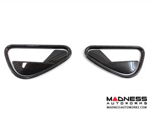 Alfa Romeo 4C Interior Door Handle Set - Carbon Fiber
